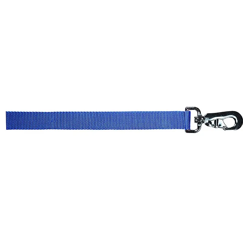 Scott Pet 2163BL48 Lead, 48 in L, 3/8 in W, 1-Ply, Blue, Fastening Method Snap
