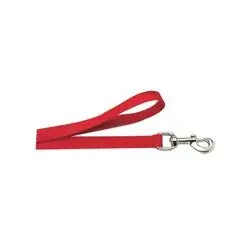 Scott Pet 2165RD48 Lead, 48 in L, 5/8 in W, 1-Ply, Red, Fastening Method Snap
