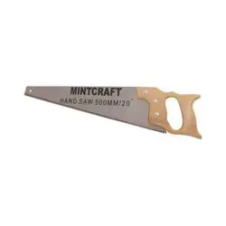 Vulcan JLO-0813L Hand Saw, 20 in L Blade, 8 TPI, HCS Blade, Wood Handle