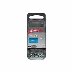 Arrow WS1/8 Rivet Washer, 1/8 in ID, Steel, 40, Pack