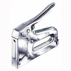Arrow T50 Staple Gun, T50 Staple, 3/8 in W Crown, 1/4 to 9/16 in L Leg, Steel Staple