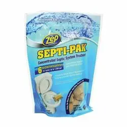 Zep Septi-Pak ZSTP6 Septic System Treatment, Solid, Brown, Mild, 12 oz Package, Pouch
