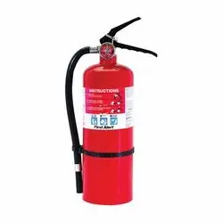 Kidde FIRST ALERT PRO5 Fire Extinguisher, 5 lb Capacity, Monoammonium Phosphate, 3-A 40-B C Class, Wall Mounting