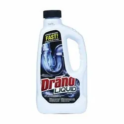 Drano 116 Clog Remover, Liquid, Natural, Bleach, 32 oz Package, Bottle