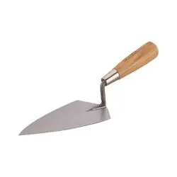 Vulcan 16658 Brick Trowel, 7 in L Blade, HCS Blade, ErgoSoft Handle, Hardwood Handle