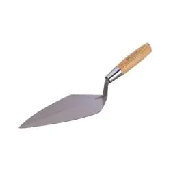 Vulcan 16610 Brick Trowel, 10 in L Blade, HCS Blade, ErgoSoft Handle, Hardwood Handle