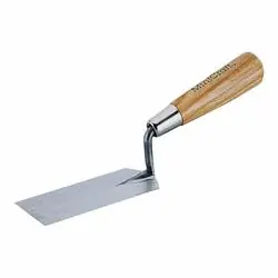 Vulcan 16405 Margin Trowel, 5 in L Blade, 2 in W Blade, Carbon Steel Blade, Plastic Handle