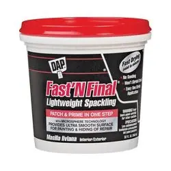 DAP 12142 Spackling Paste White, White, 1 qt, Tub