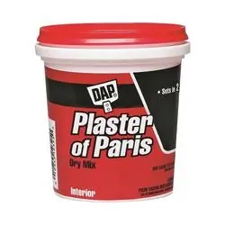 DAP 10310 Plaster of Paris, Powder, White, 8 lb Package, Tub