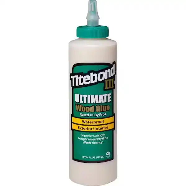 Titebond III Ultimate Wood Glue 16 Oz Bottle