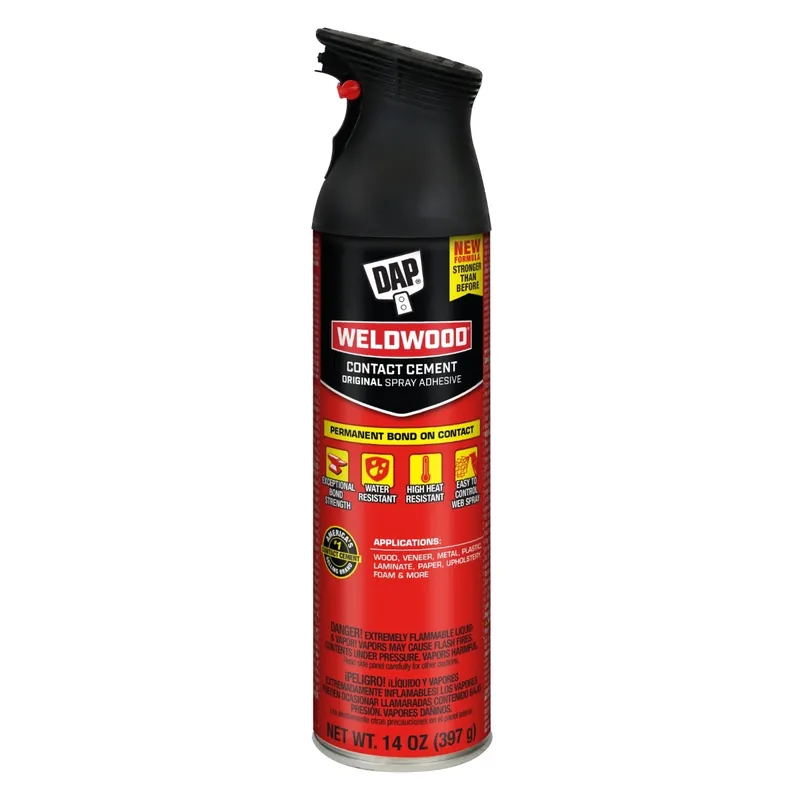 DAP Weldwood Original Contact Cement Spray Adhesive 14 oz Can