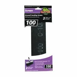 Gator 4008 Sanding Screen, 11-1/4 in L, 4-1/4 in W, 100 Grit, Medium, Silicone Carbide Abrasive