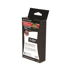 Gator 7309 Sanding Sponge, 5 in L, 3 in W, Fine/Medium, Aluminum Oxide Abrasive