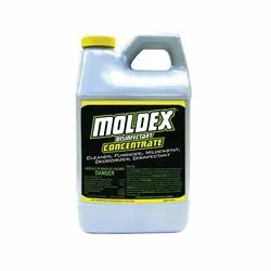 MOLDEX 5510 Concentrate Disinfectant, 64 oz Package, Bottle, Liquid, Mild, Clear