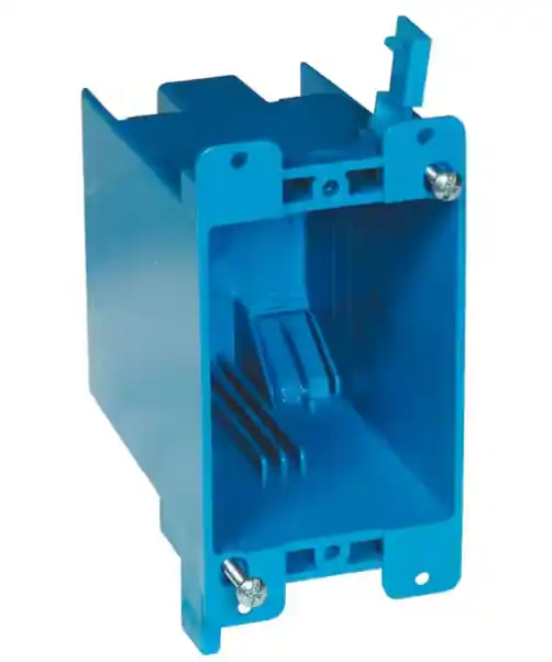 Carlon 1-Gang 20 cu. in. Electrical PVC Old Work Electrical Switch and Outlet Box (B120R)