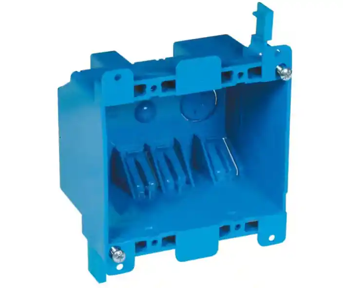 Carlon 2-Gang 25 cu. in. Electrical PVC Old Work Electrical Switch and Outlet Box (B225R-UPC)