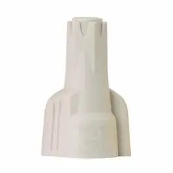 GB Hex-Lok 19-1H1 Wire Connector, 22 to 8 AWG Wire, Copper Contact, Thermoplastic Housing Material, Tan