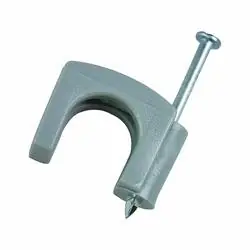 GB PSG-15 Coaxial, 7/16 in W Crown, 1-1/4 in L Leg, Polyethylene, 15, Pack