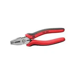 GB GS-387 Lineman‘s Plier, 7-1/2 in OAL, 1-1/4 in Jaw Opening, Red Handle, Comfort-Grip Handle