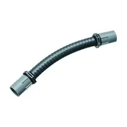 Carlon UAFAD Conduit Elbow, 0 to 90 deg Angle, Neoprene/PVC, Gray