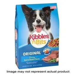 Kibbles ‘nBits 51450 Adult Dog Food, Dry, Beef, Chicken Flavor, 31 lb Package