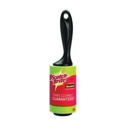 Scotch 836R-56 Lint Roller, 56 Sheets Roller, Plastic, White