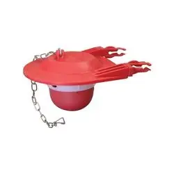 Korky 3060BP Toilet Flapper, Specifications 3 in, Rubber, Red, For Large 3 in Flush Valves and Toilets