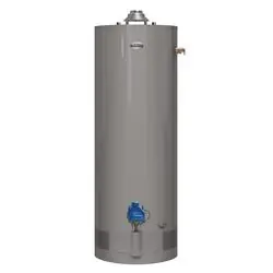 Richmond Essential 6G40-36F3 Gas Water Heater, Natural Gas, 40 gal Tank, 52 gph, 36000 Btu/hr BTU, Dark Warm Gray