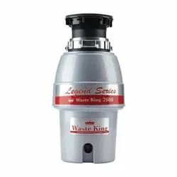 Waste King Legend L-2600 Garbage Disposer, 1/2 hp Motor, 115 V, Stainless Steel