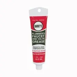 HARVEY‘S 050050-12 Faucet/Valve Grease, Semi-Solid Gel, 1 oz Package