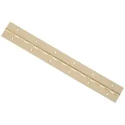 Hardware Essentials 851972 Continuous Hinge, Brass