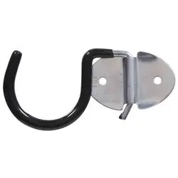 Hardware Essentials 851985 Broom/Tool Holder, Steel, Black