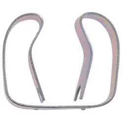 Hardware Essentials 851986 Grip Clip, Steel, Zinc-Plated, 4, Pack