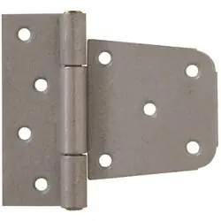 HILLMAN 852766 Heavy-Duty Hinge, Steel, Galvanized, Fixed Pin