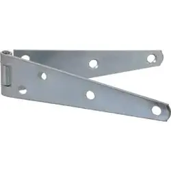 Hardware Essentials 851665 Strap Hinge, Zinc-Plated