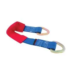 Erickson 58409 Deluxe Axle Strap, 2 in W, 24 in L, 3333 lb, D-Ring End Fitting