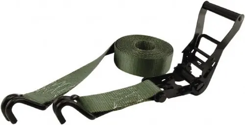 Erickson 78656 Ratchet Logistic Strap, 2 in W, 25 ft L, 10000 lb Working Load