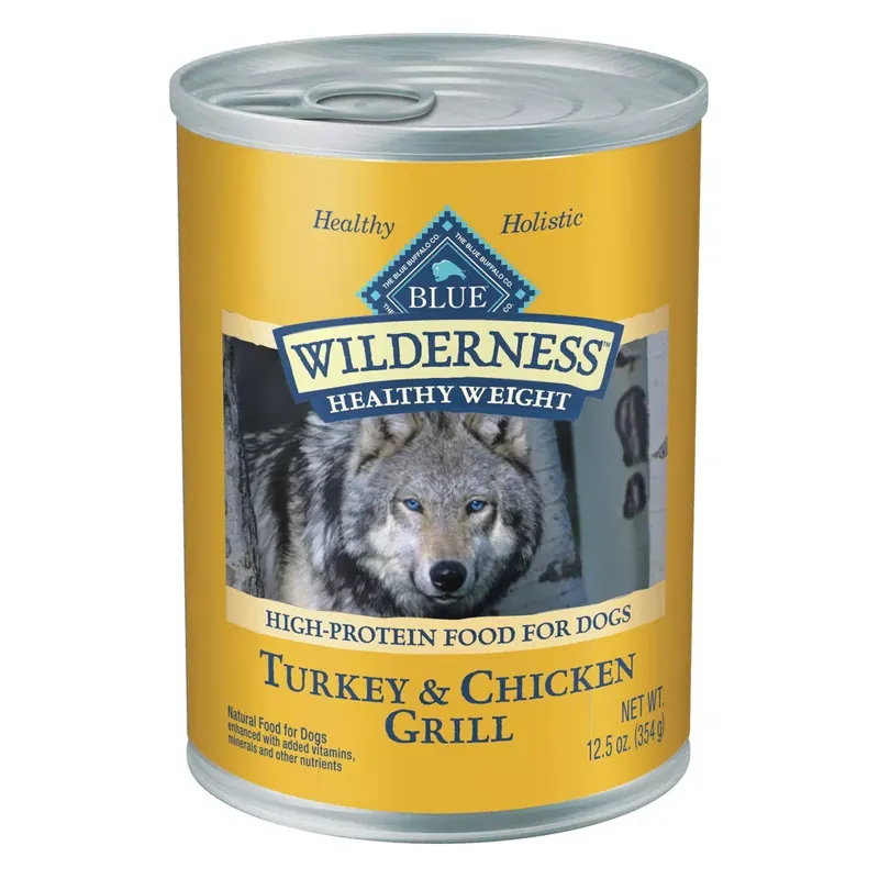 BLUE WILDERNESS 10000121 Dog Food, 12.5 oz Package, Can