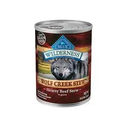 BLUE WILDERNESS 596384 Adult Dog Food, Wet, 12.5 oz Package, Can