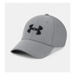 Under Armour 1305036-040-S-2XL Blitzing 3.0 Cap, Under Armour Logo, Men‘s, S/2XL, Polyester, Black/Graphite