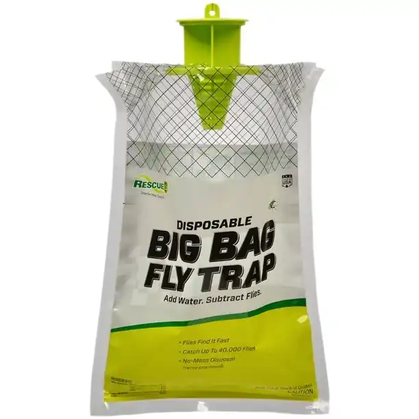 RESCUE Big Bag Outdoor Fly Trap, 1 Trap