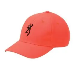 Browning Safety 30850101Y-YOUTH Cap with 3D Buckmark, Universal, Polyester, Blaze