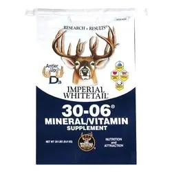 Whitetail Institute MIN20 30-06 Mineral/Vitamin Supplement, 20 lb Package