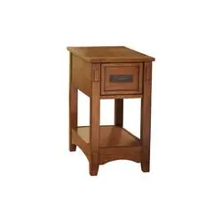 Signature Design By Ashley Breegin T007-319 Chairside End Table, 13 in OAW, 22.13 in OAD, 23.13 in OAH