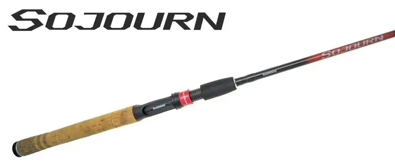 SHIMANO Sojourn SJC66MHB Medium-Heavy Casting Rod, 6 ft 6 in OAL, Graphite