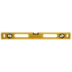 Empire POLYCAST 330-24 I-Beam Level, 24 in L, 3 -Vial, 1 -Hang Hole, Non-Magnetic, Polycast, Blue