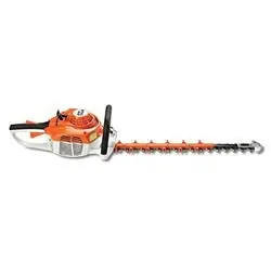 STIHL HS 56 Hedge Trimmer, Gas, 21.4 cc Engine Displacement, 24 in Blade, Orange/White