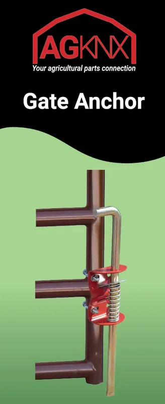 AgKNX Gate Anchor for Tube Gates 1-3/4" to 2" Diameter