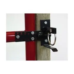 Dare 3258 Gate Latch, Steel, Powdered