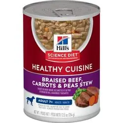 Science Diet 10452 Dog Food, Wet, Beef, Carrot, Peas Flavor, 12.5 oz Package, Can